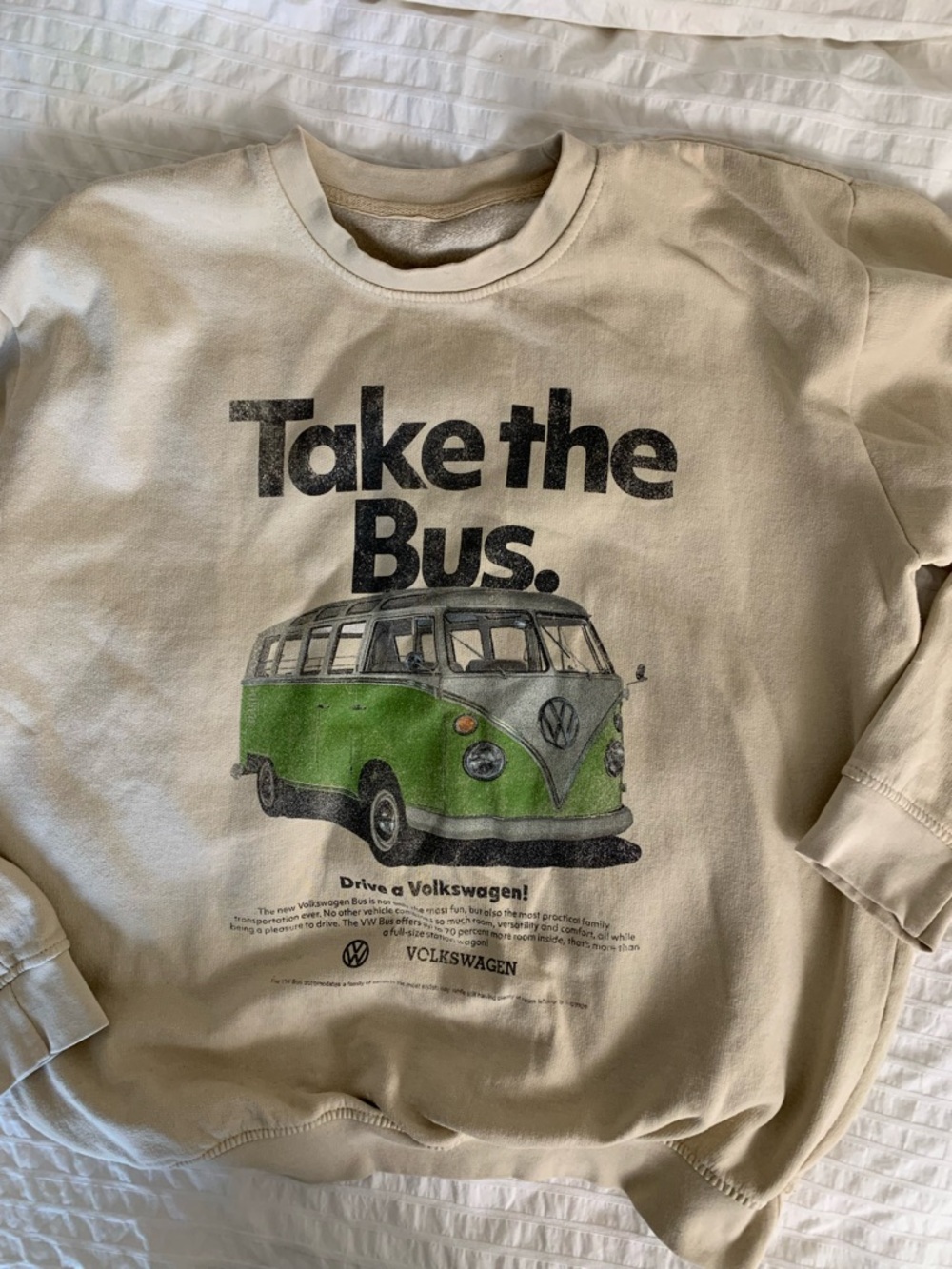Volkswagen Magic Bus Crewneck | Retro Chandail Oversized Sweatshirt